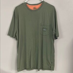 Green Short Sleeve Crew Neck Tee